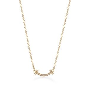 Tiffany T smile necklace